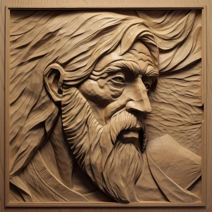 نموذج ثلاثي الأبعاد لآلة CNC 3D Art 